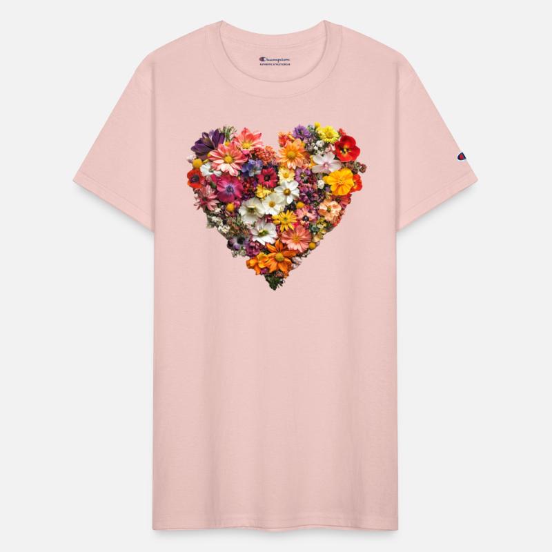 Floral Heart of Love - Adorable Cutesy Nature
