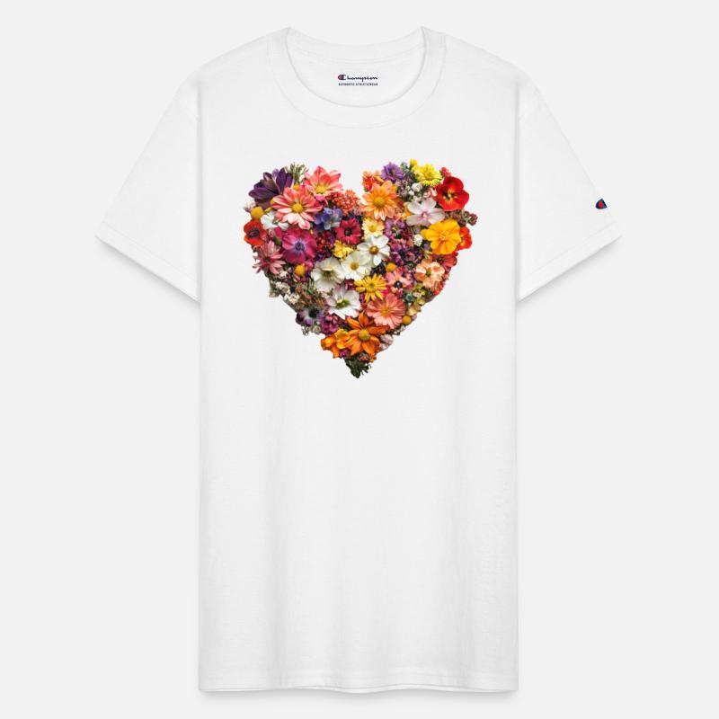 Floral Heart of Love - Adorable Cutesy Nature