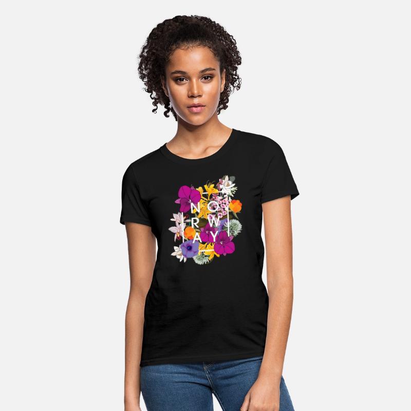 Flowers Of Norway Word - Norwegian Pride