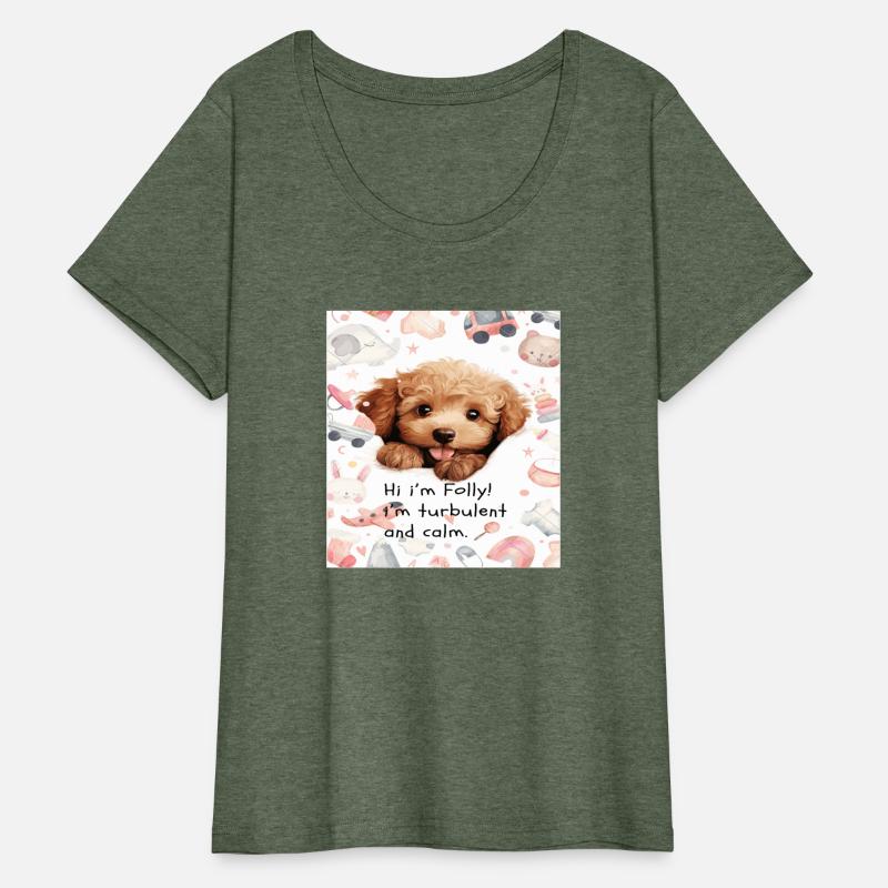 Folly happy and energetic dog