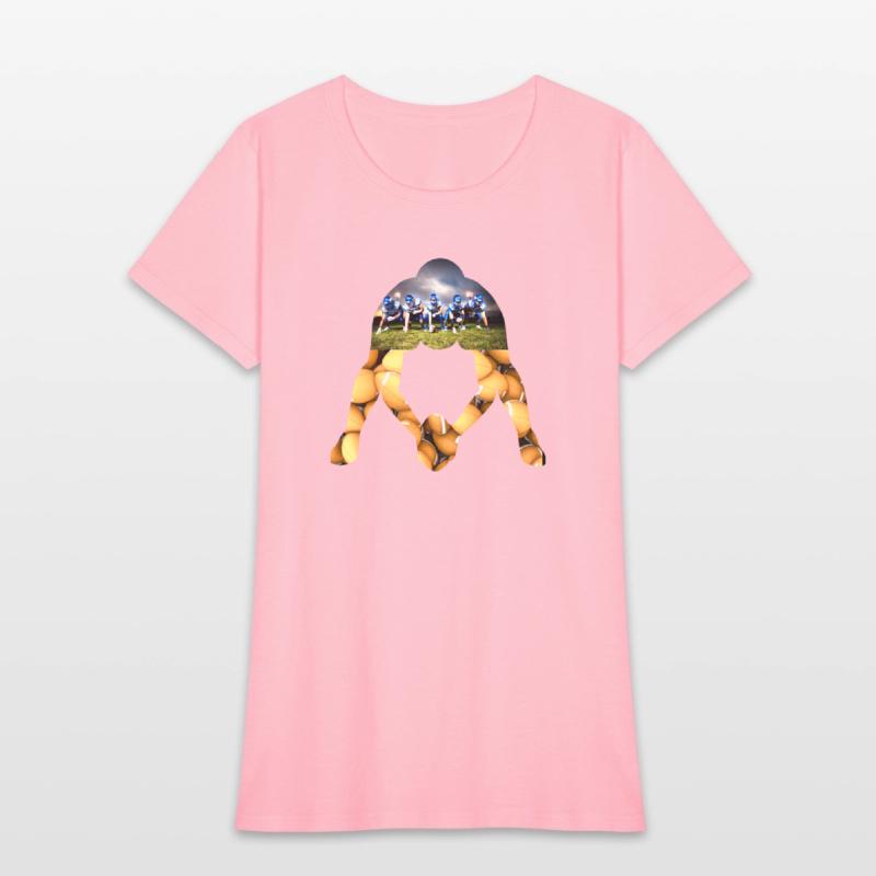 Football Offensive line - Center silhouette