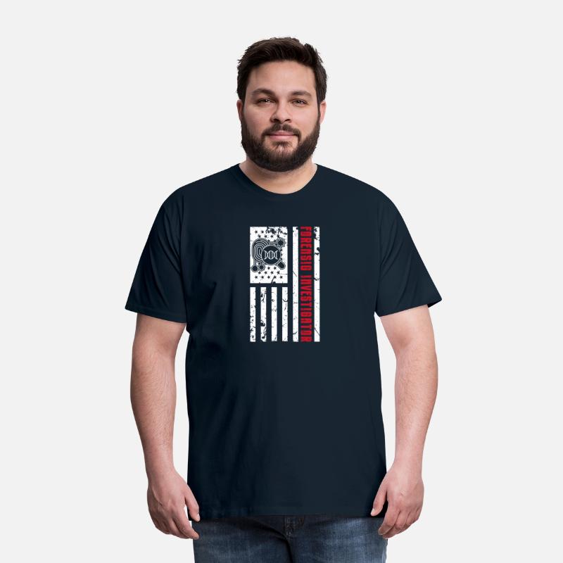 Forensic Investigator USA Flag– Crime Scene Expert