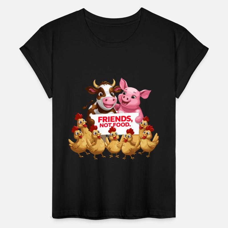 Friends Not Food No Meat for a Vegetarian and