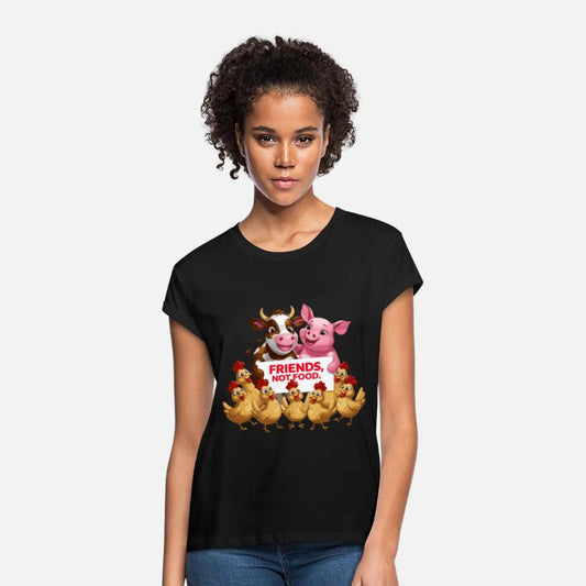 Friends Not Food No Meat for a Vegetarian and