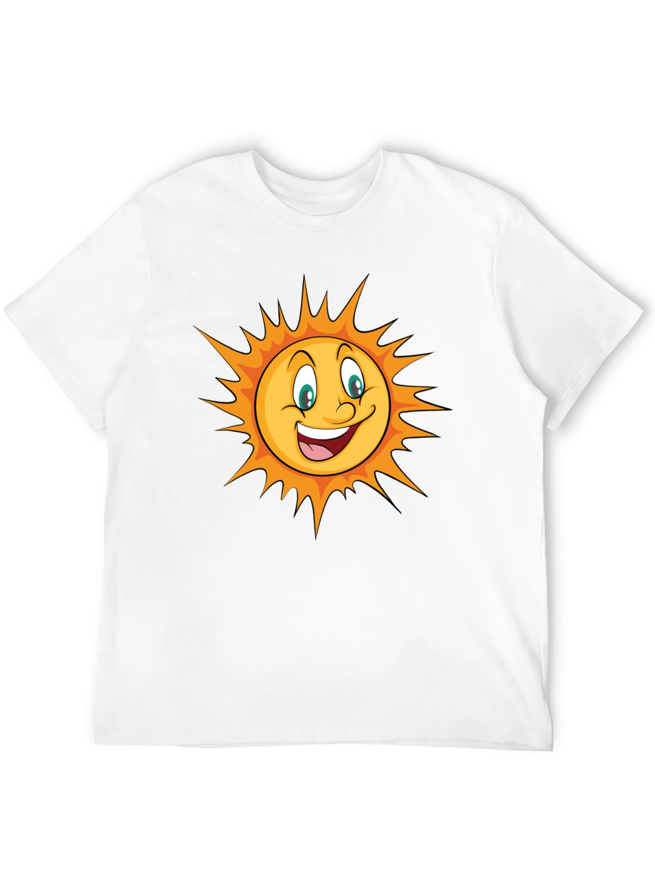 Happy Sun Graphic T-Shirt - Bright & Fun!