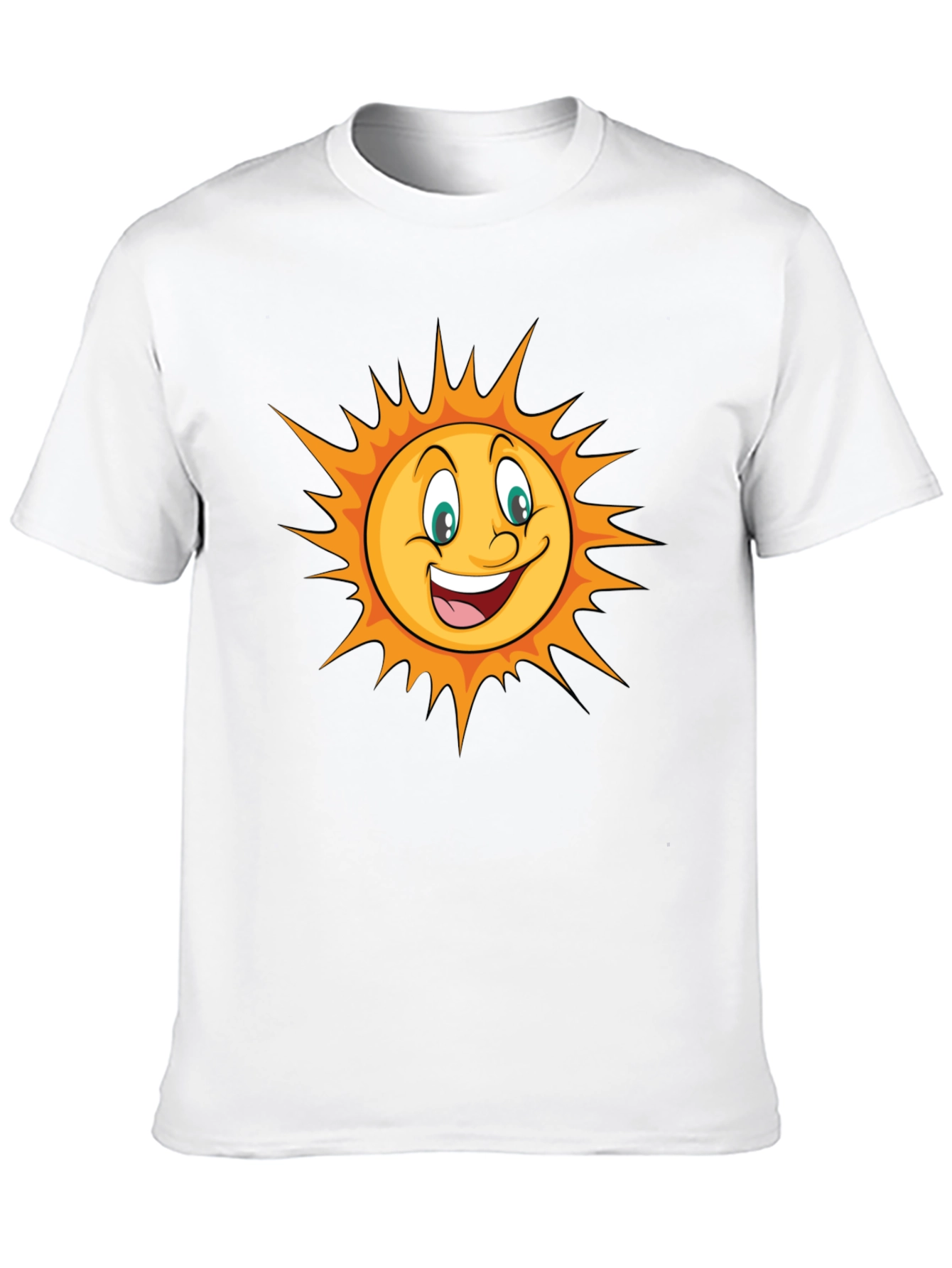 Happy Sun Graphic T-Shirt - Bright & Fun!