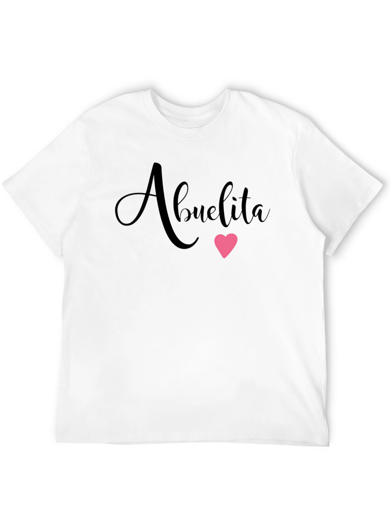 Abuelita Heart Graphic Tee - Grandma Love T-Shirt