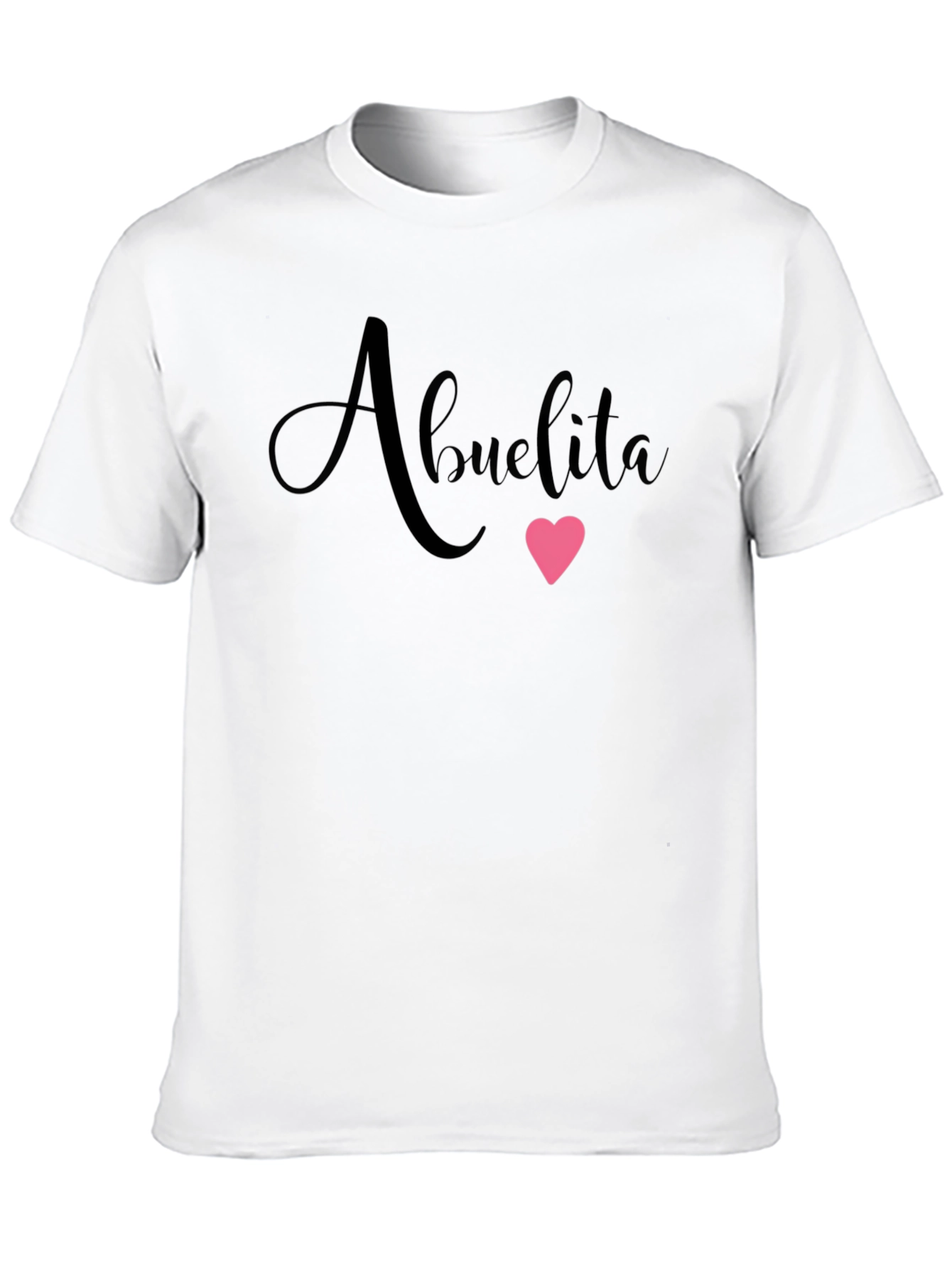 Abuelita Heart Graphic Tee - Grandma Love T-Shirt