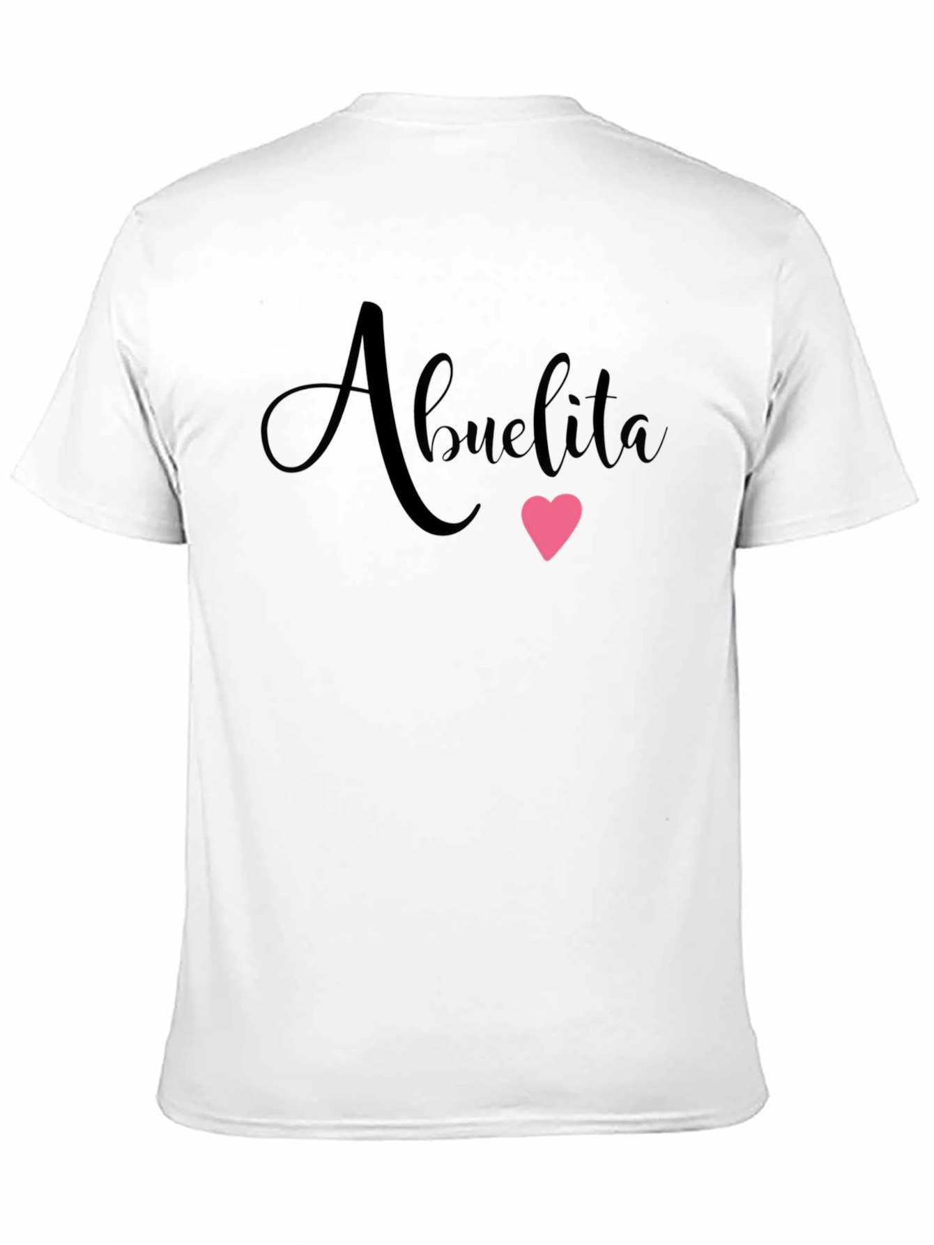 Abuelita Heart Graphic Tee - Grandma Love T-Shirt