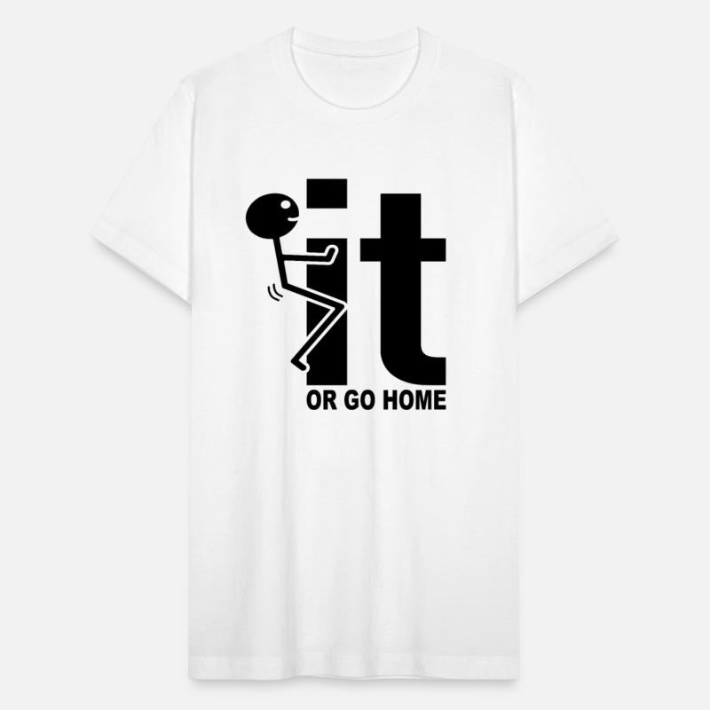 Fuck It Or Go Home Stick Figure Gift Idea