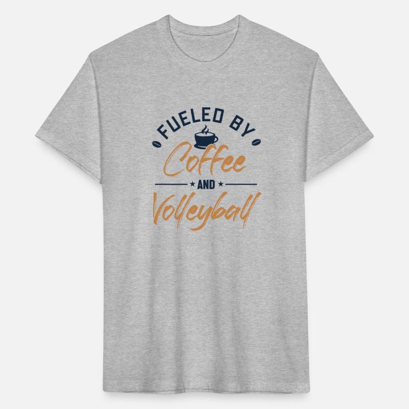 Fueled by Coffee and Volleyball Coach Team Player