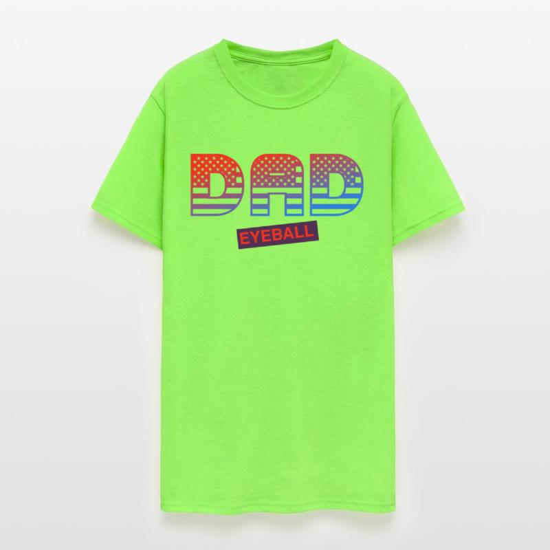 Fun american fathers day good dad design for papa