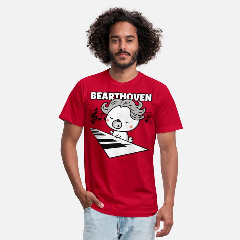 Funny Beethoven Cute Bear Playing Piano Classical