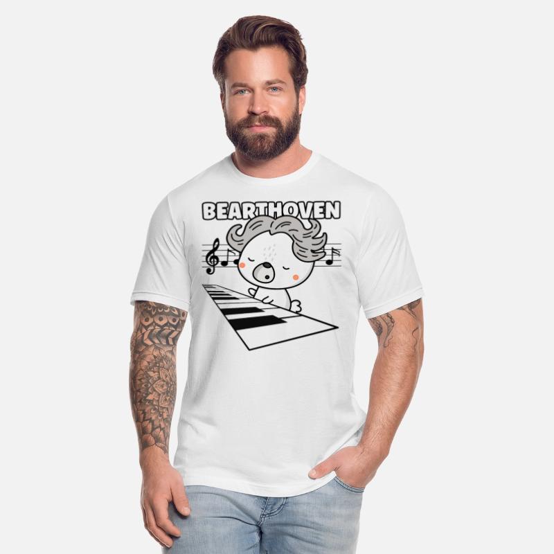 Funny Beethoven Cute Bear Playing Piano Classical