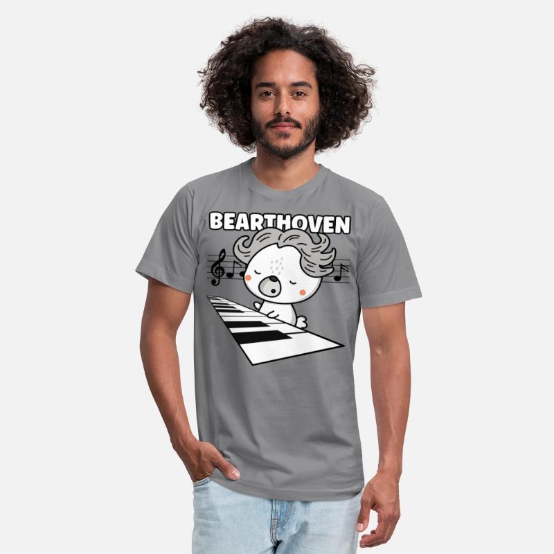 Funny Beethoven Cute Bear Playing Piano Classical