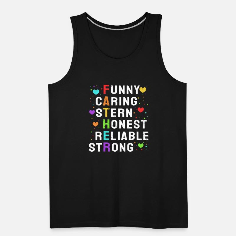 Funny Caring Stern Honest Reliable Strong