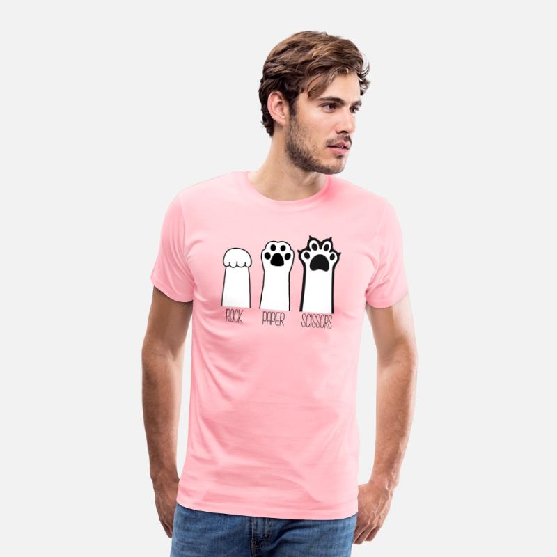 Funny Cat Rock Paper Scissors Cat Paws Cat Lover