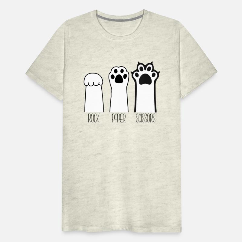 Funny Cat Rock Paper Scissors Cat Paws Cat Lover