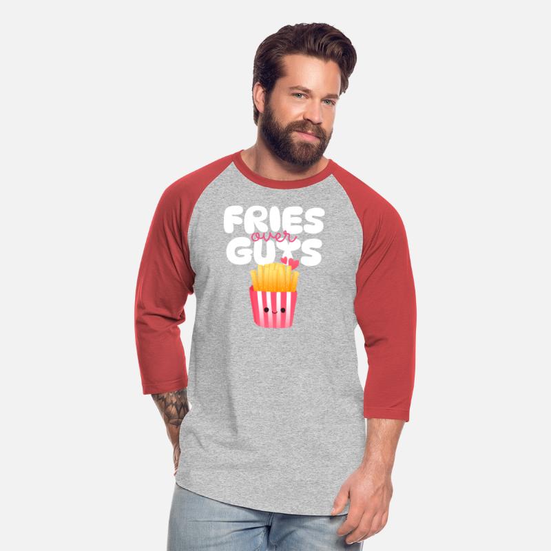 Funny "Fries Over Guys" Valentines Graphic