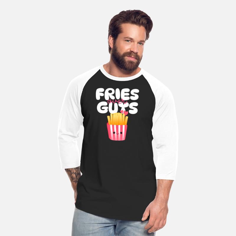 Funny "Fries Over Guys" Valentines Graphic