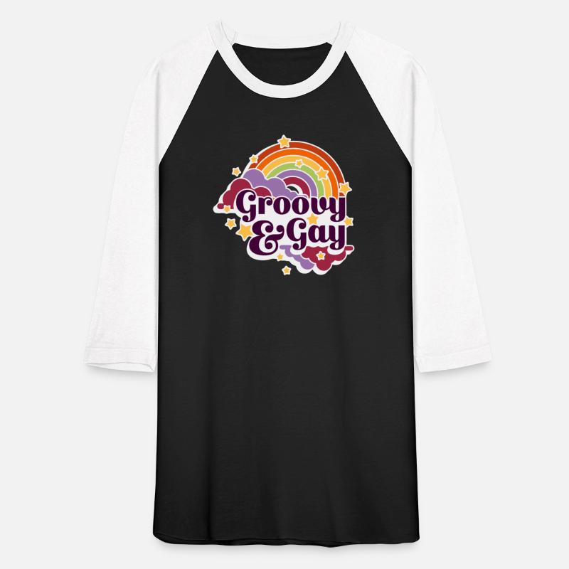 Funny Groovy And Gay LGBT Rainbow