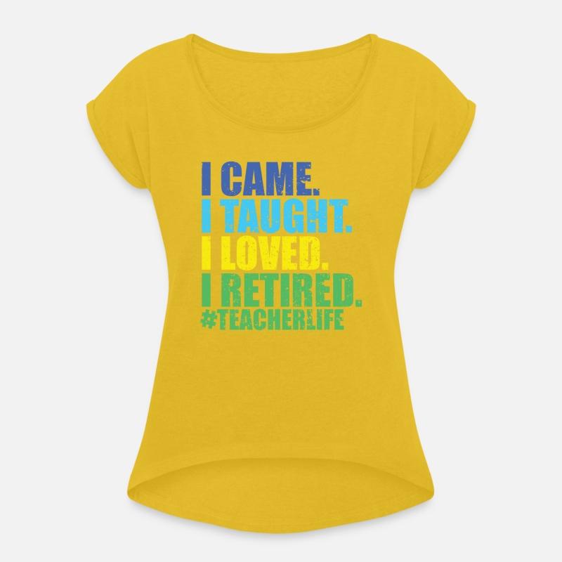 Funny I Came I Taught I Loved I Retired