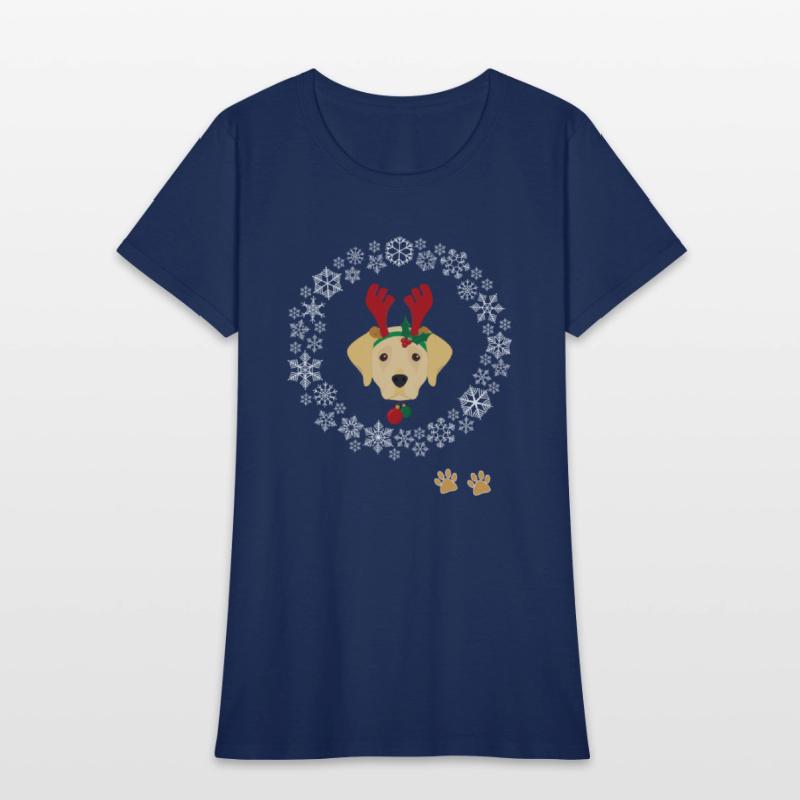 Funny Labrador Dog Pet Christmas Hat Snow Gift