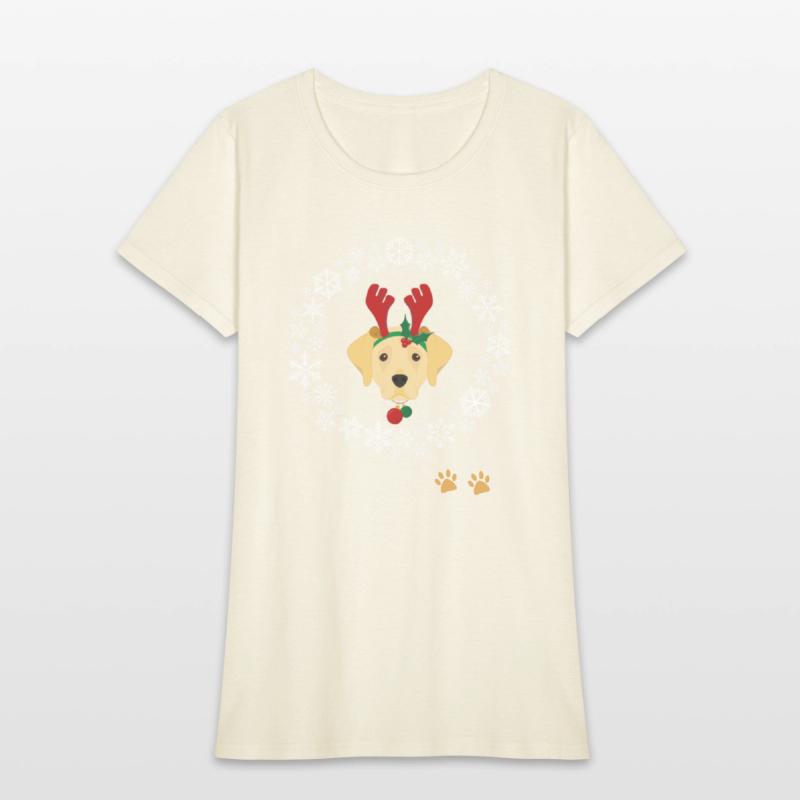 Funny Labrador Dog Pet Christmas Hat Snow Gift