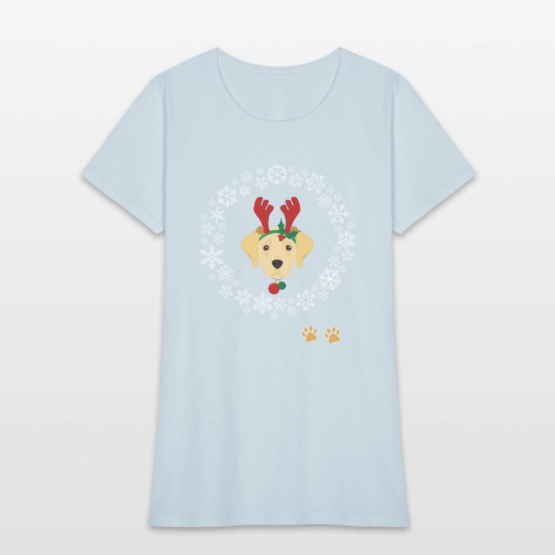 Funny Labrador Dog Pet Christmas Hat Snow Gift