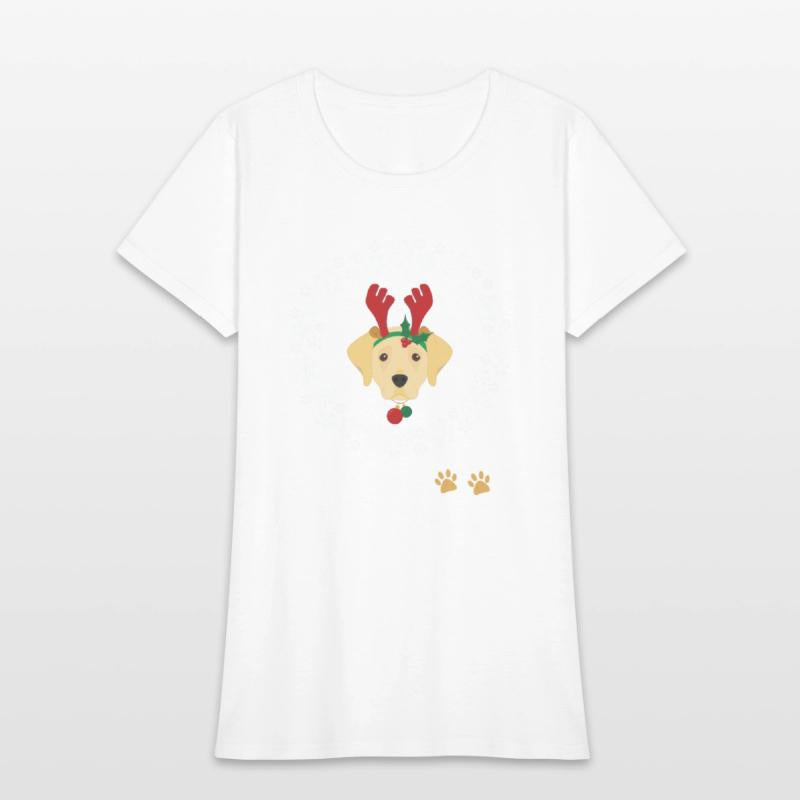 Funny Labrador Dog Pet Christmas Hat Snow Gift