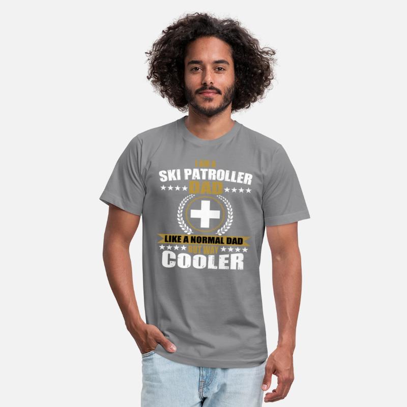 Funny Ski Patroller Dad Slope Emergency