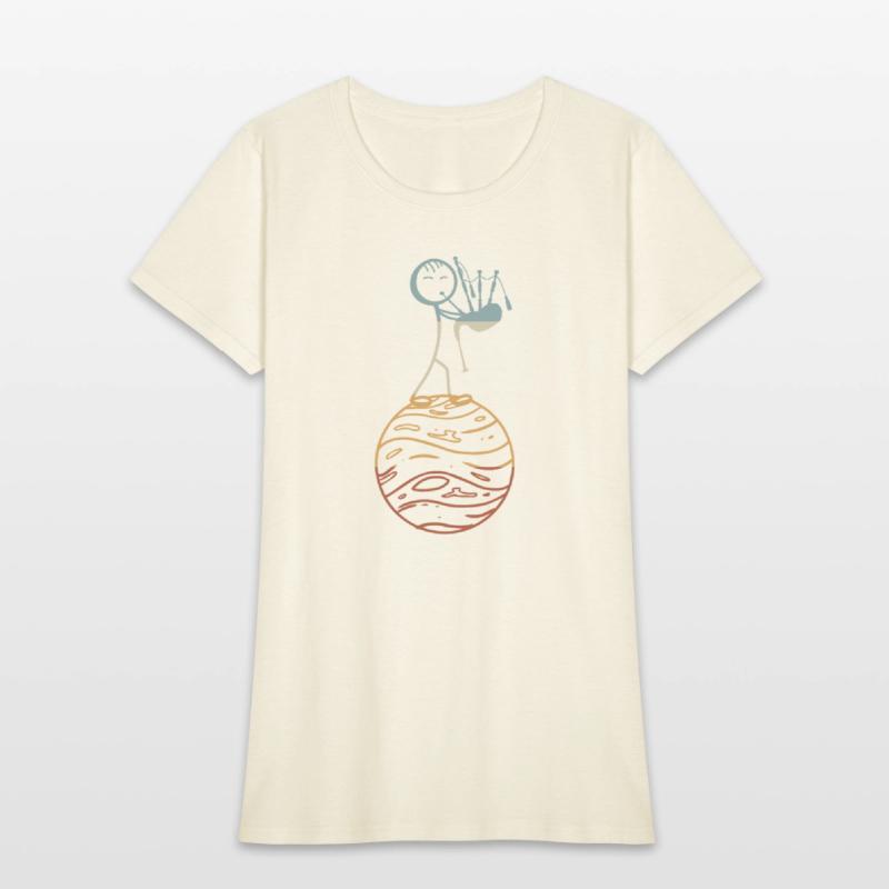 Funny Stick Figure Bagpiper Bagpiper Player