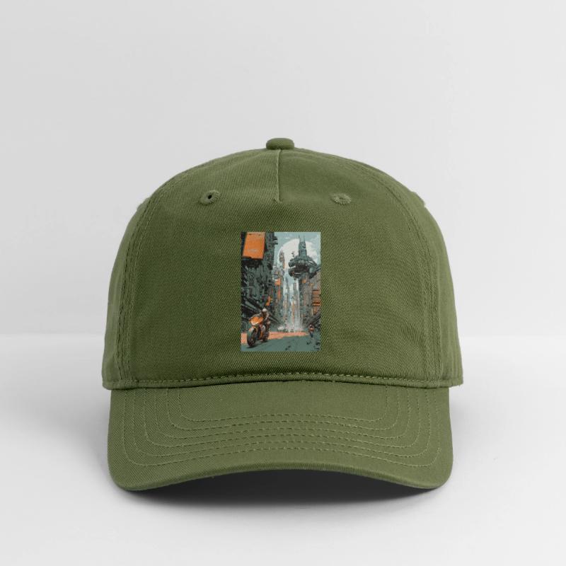 Futuristic Bike Run Through Neon City