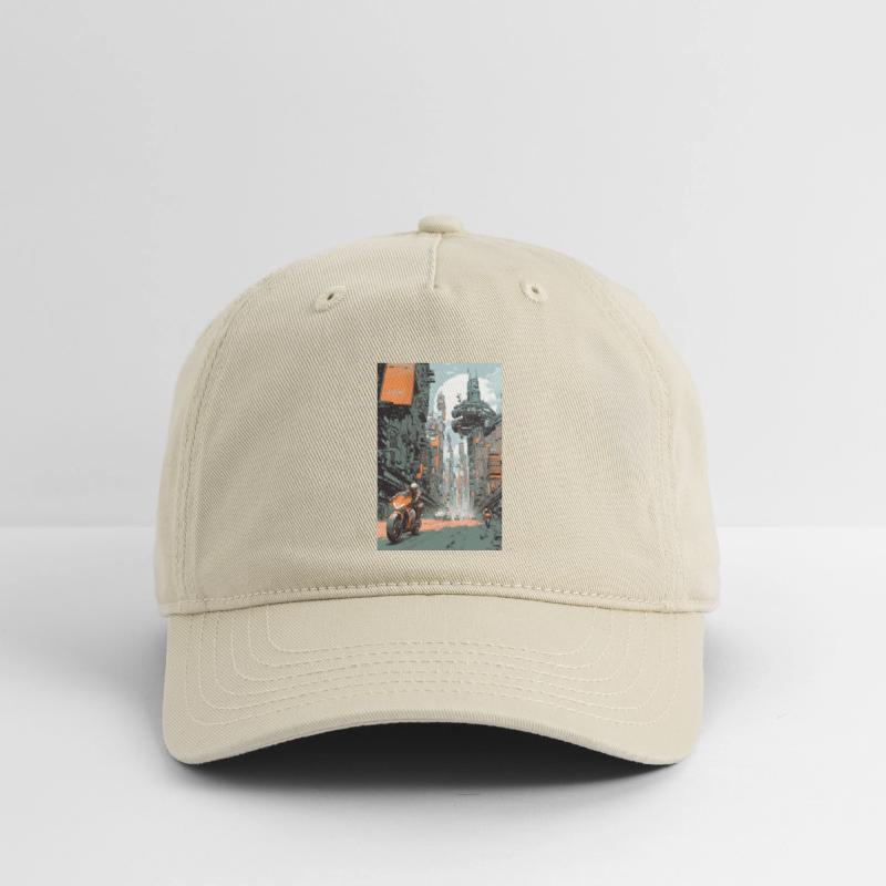 Futuristic Bike Run Through Neon City