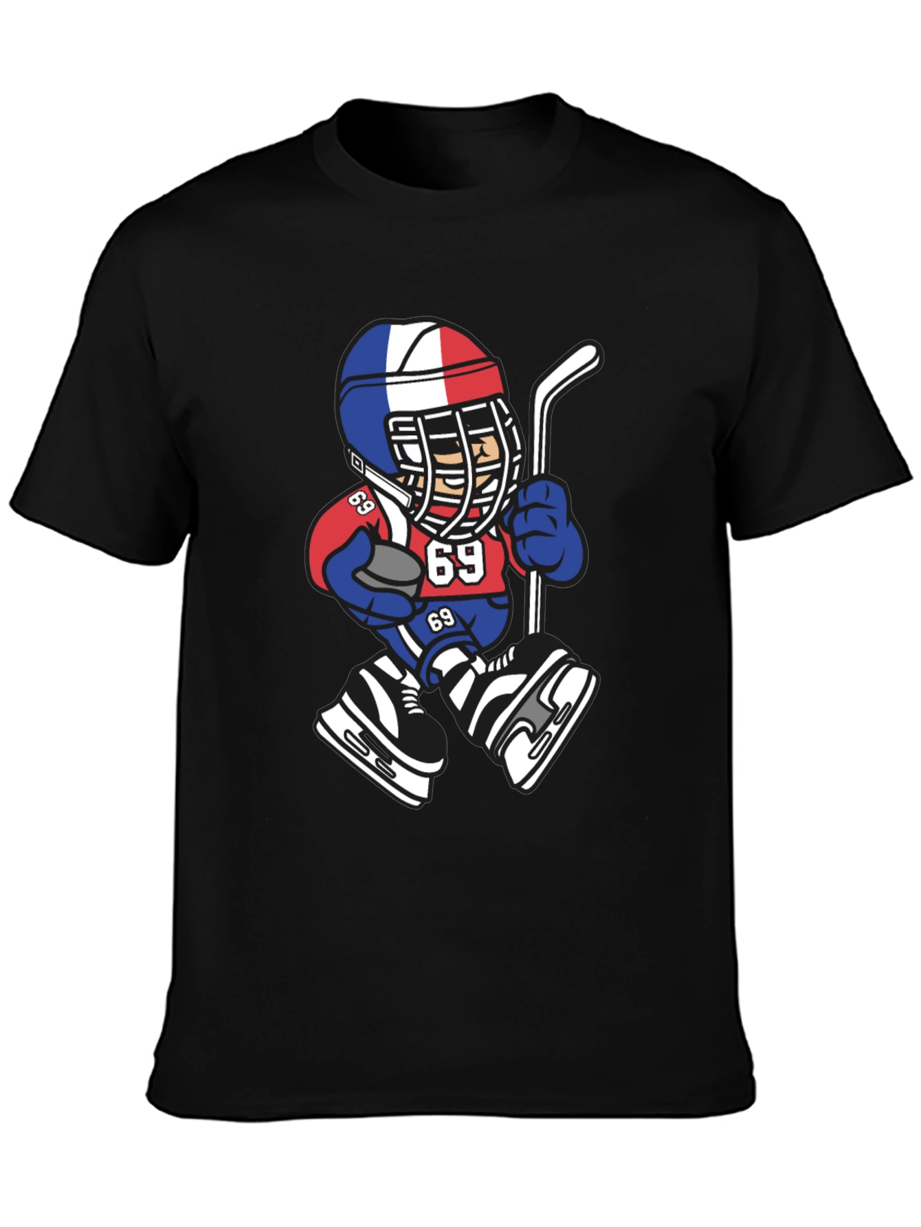 Hockey Player Graphic Tee