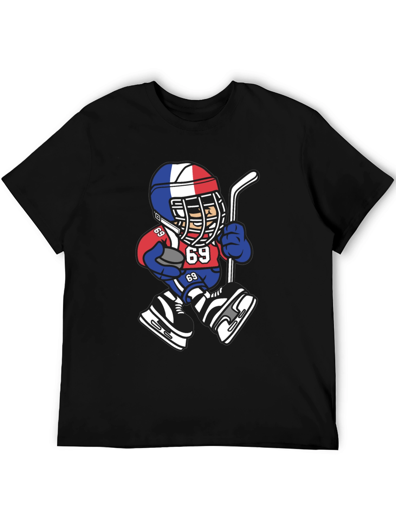 Hockey Player Graphic Tee