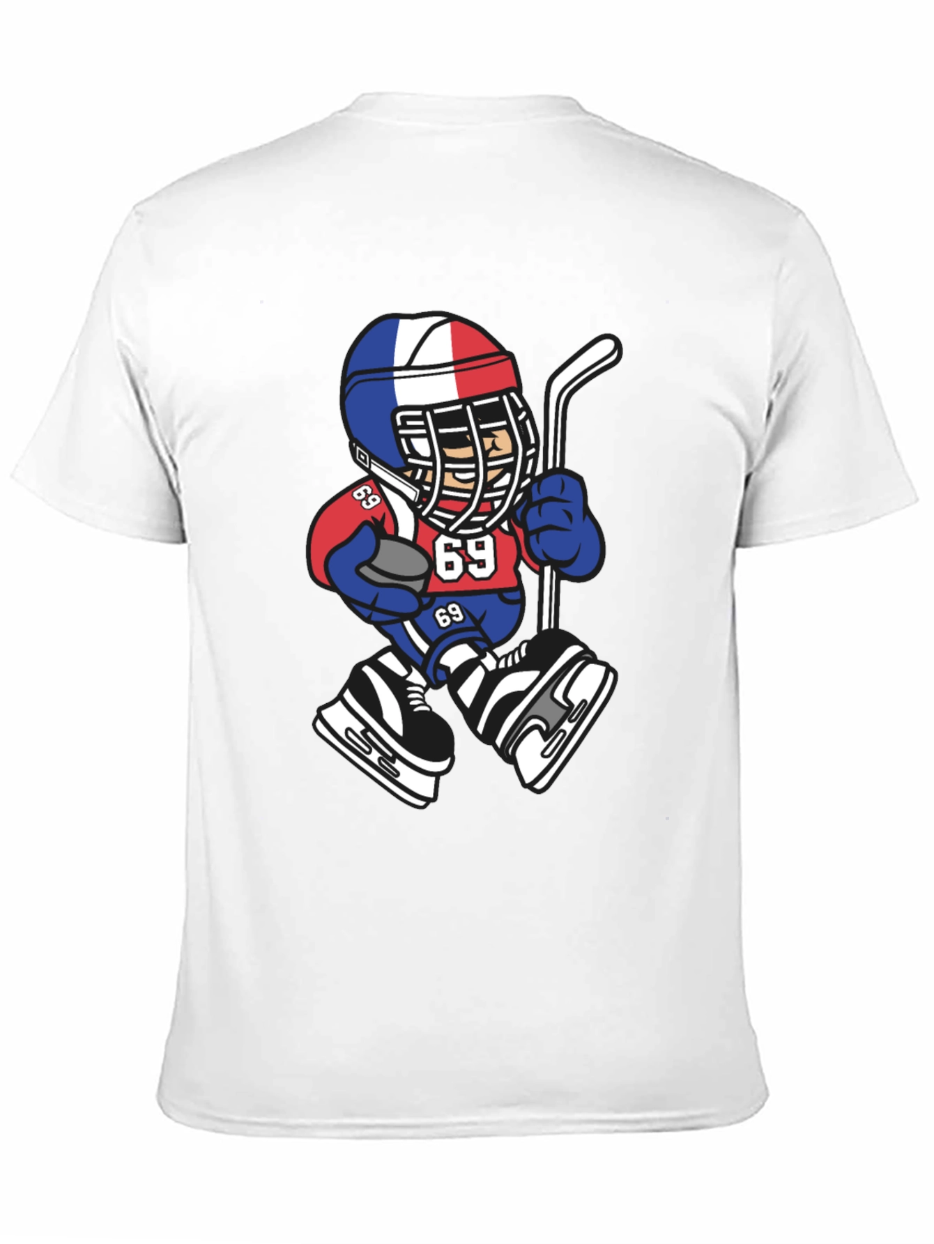 Hockey Player Graphic Tee