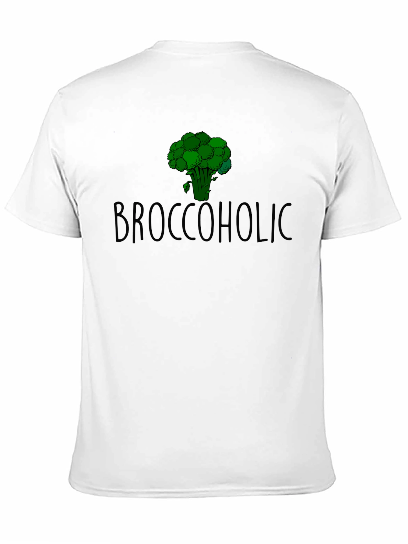 Broccoholic T-Shirt: Funny Broccoli Lover Tee