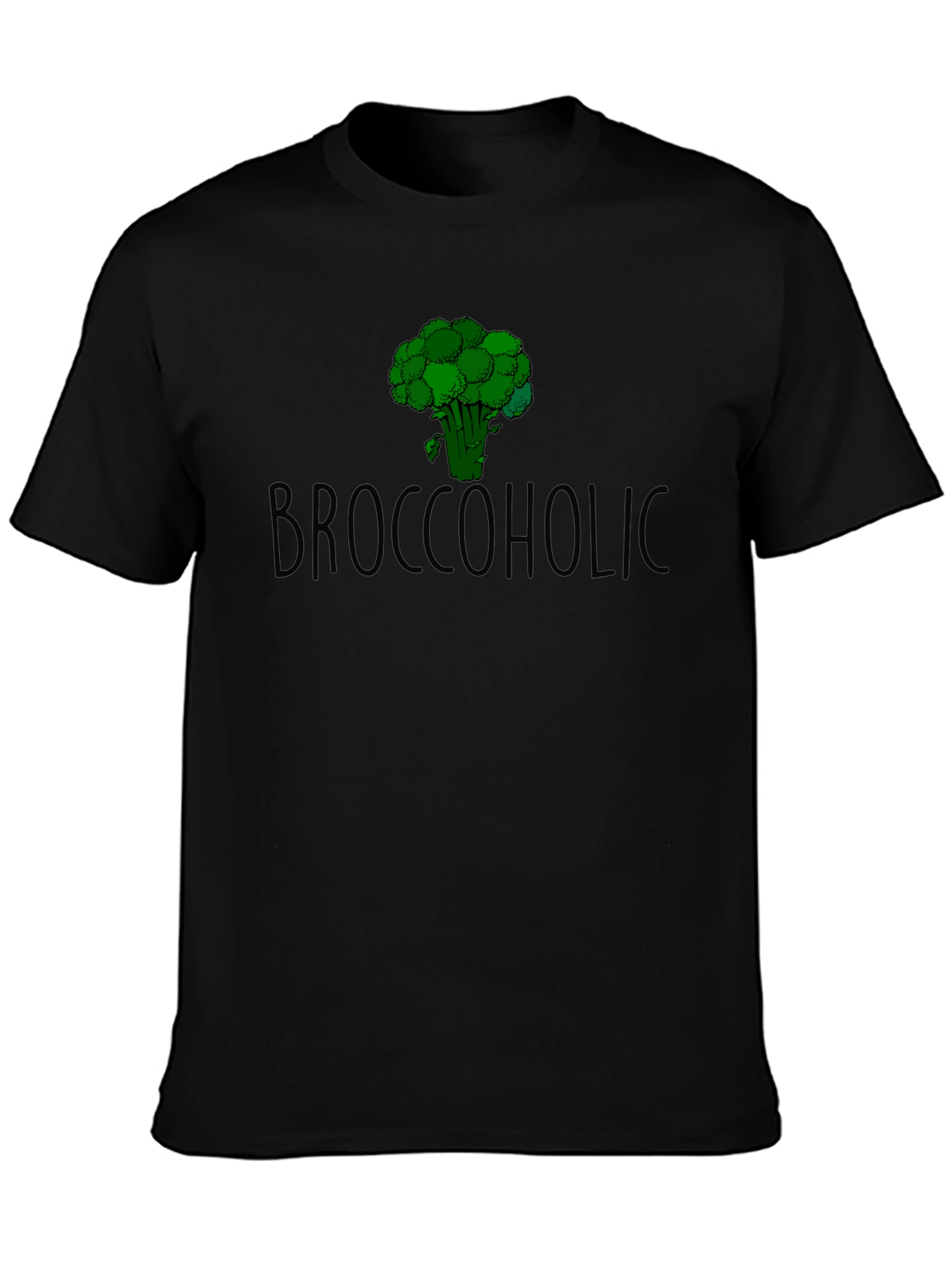 Broccoholic T-Shirt: Funny Broccoli Lover Tee