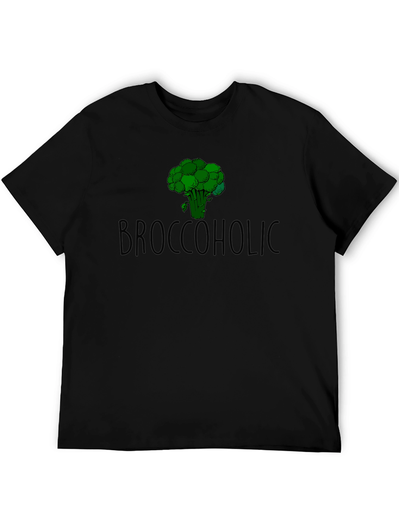 Broccoholic T-Shirt: Funny Broccoli Lover Tee