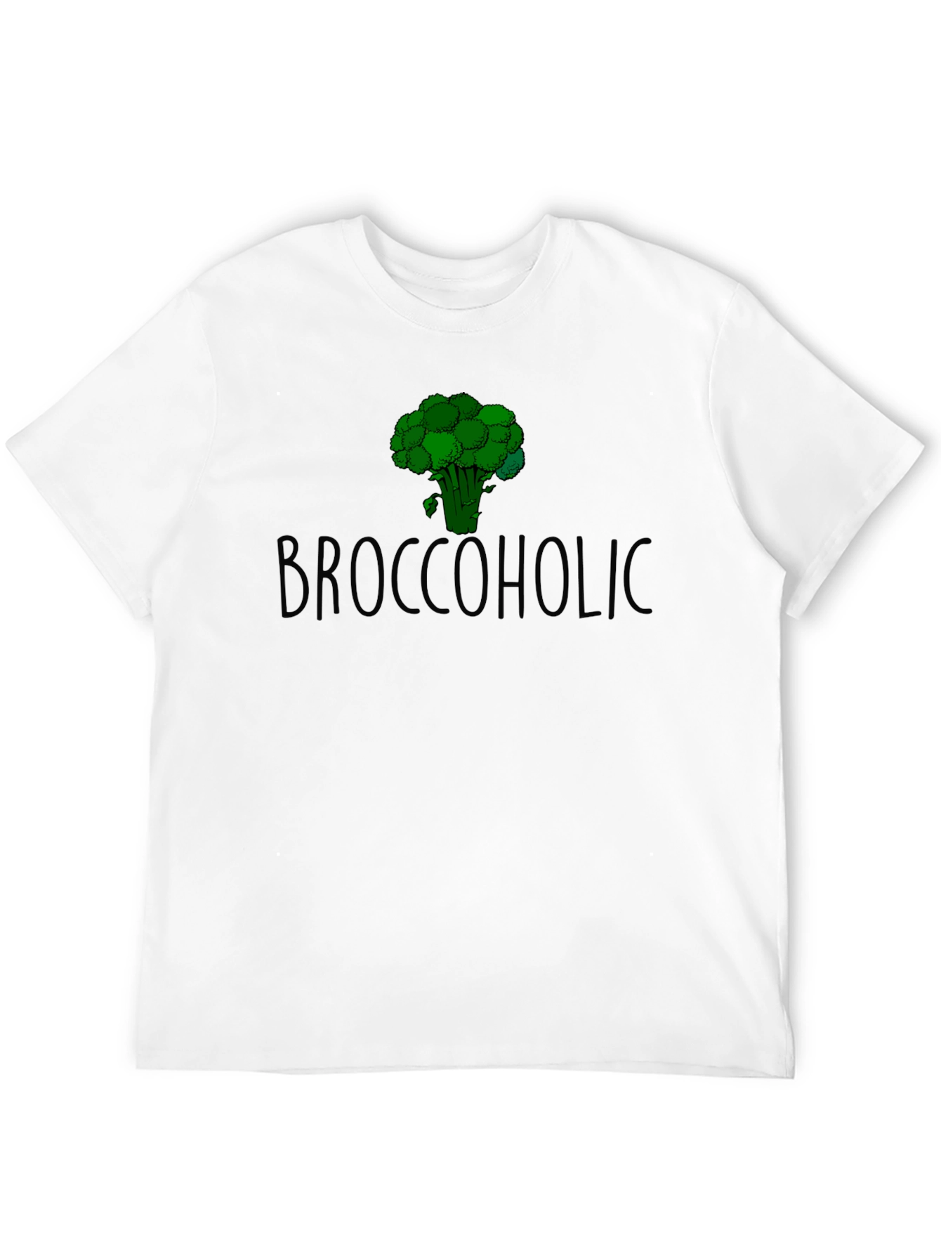 Broccoholic T-Shirt: Funny Broccoli Lover Tee