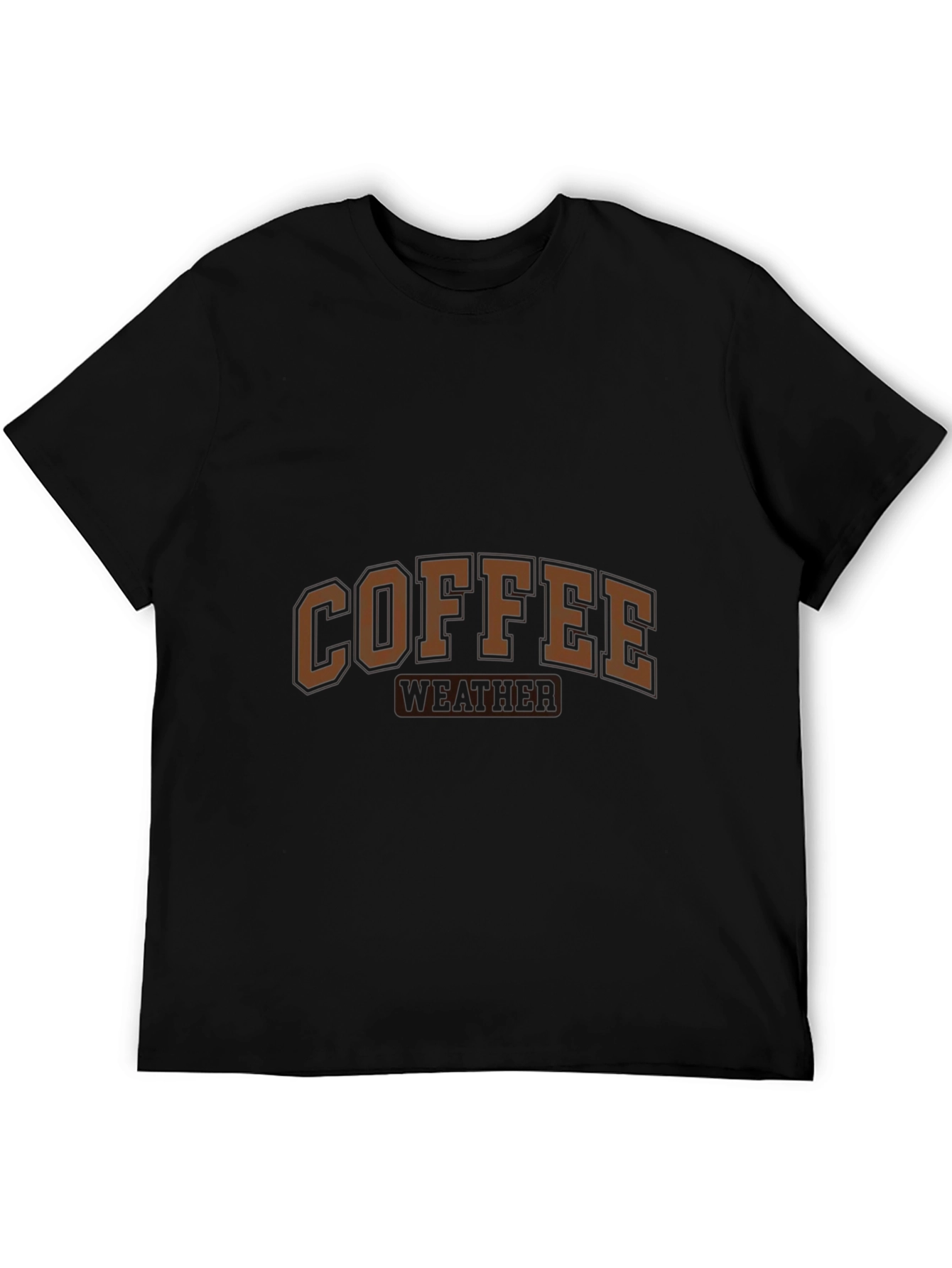 Coffee Weather Graphic T-Shirt - Casual Wear