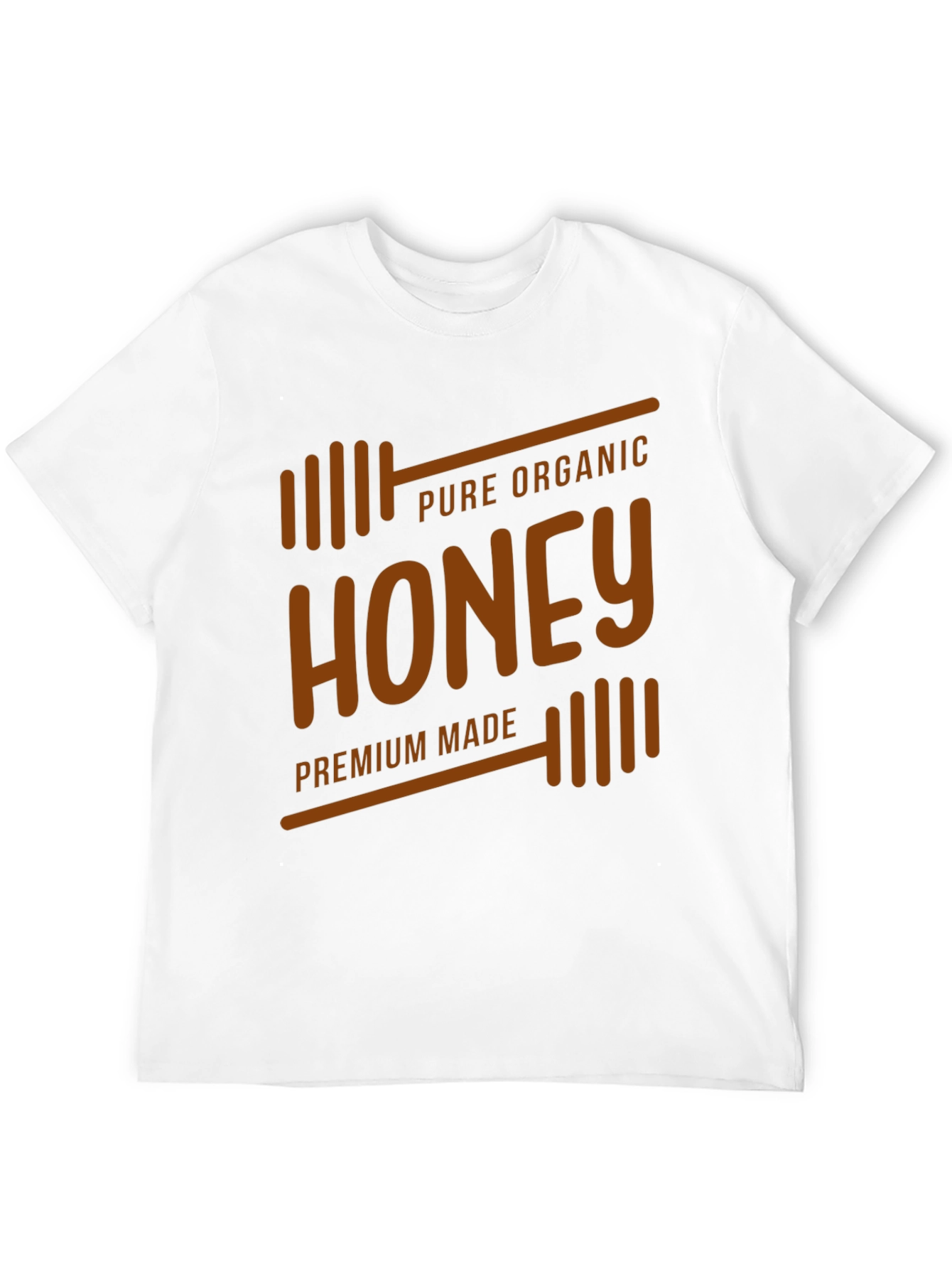 Organic Honey Graphic Tee - Premium Made