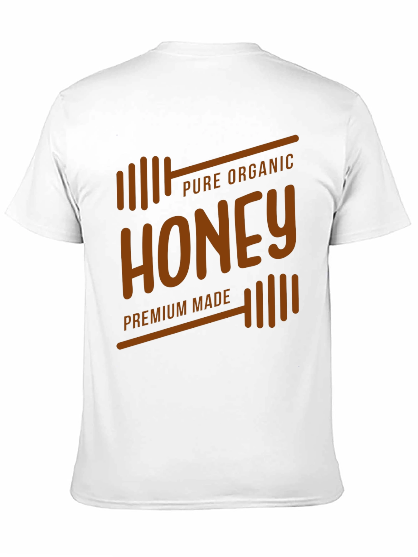 Organic Honey Graphic Tee - Premium Made