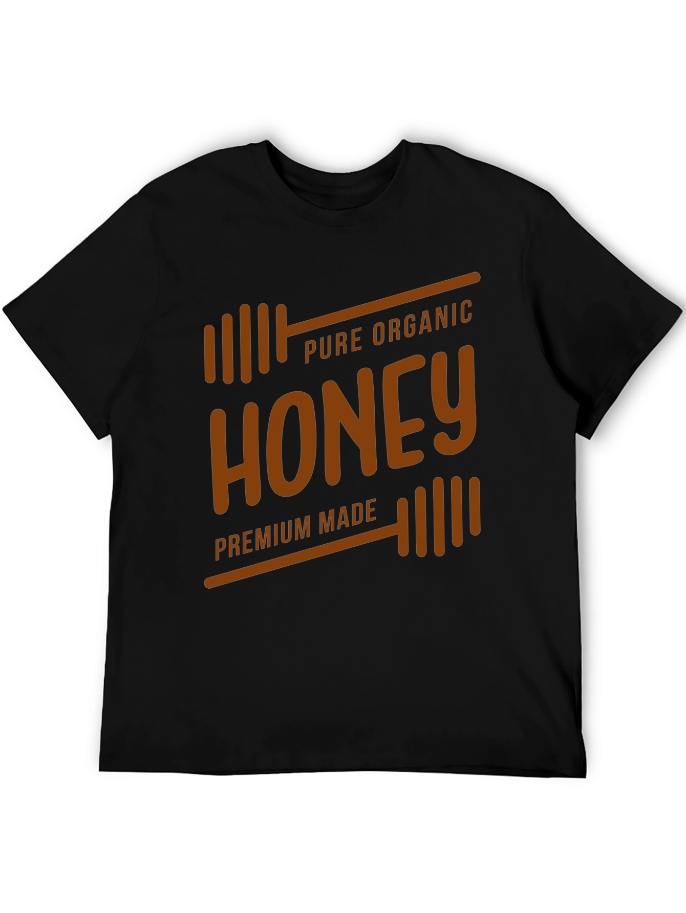 Organic Honey Graphic Tee - Premium Made