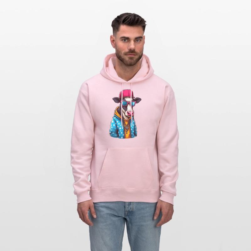 Gangster Cow Wearing a Cap