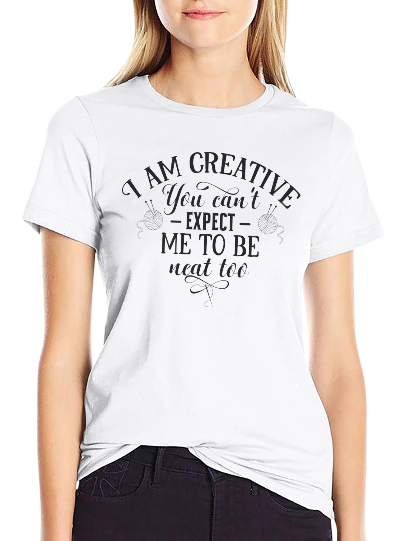 I Am Creative T-Shirt - Neat Too Slogan