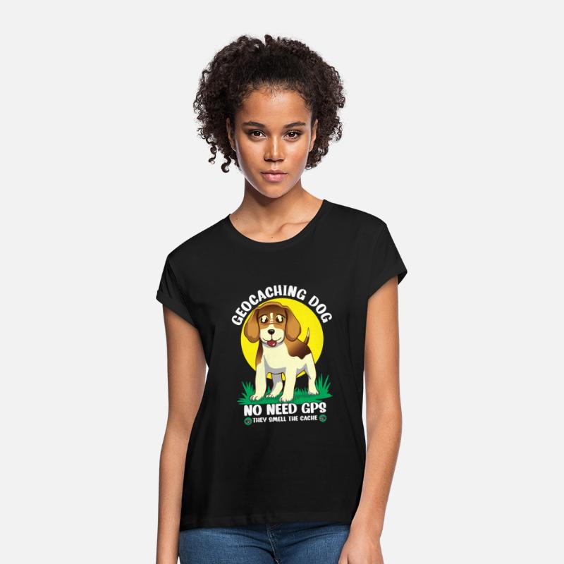 Geocaching dog no need GPS they smell the cache