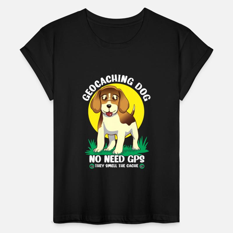 Geocaching dog no need GPS they smell the cache