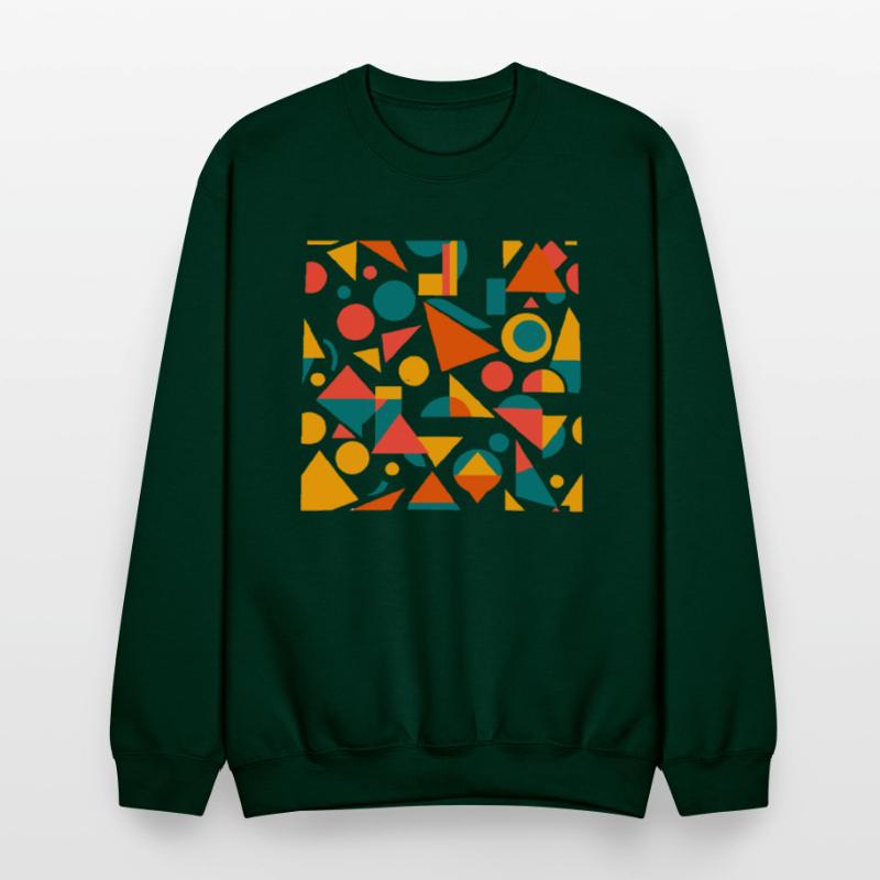 Geometric Abstract Pattern T-Shirt Design